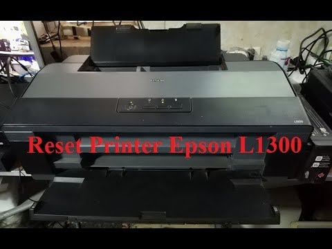 cara reset printer epson l1300